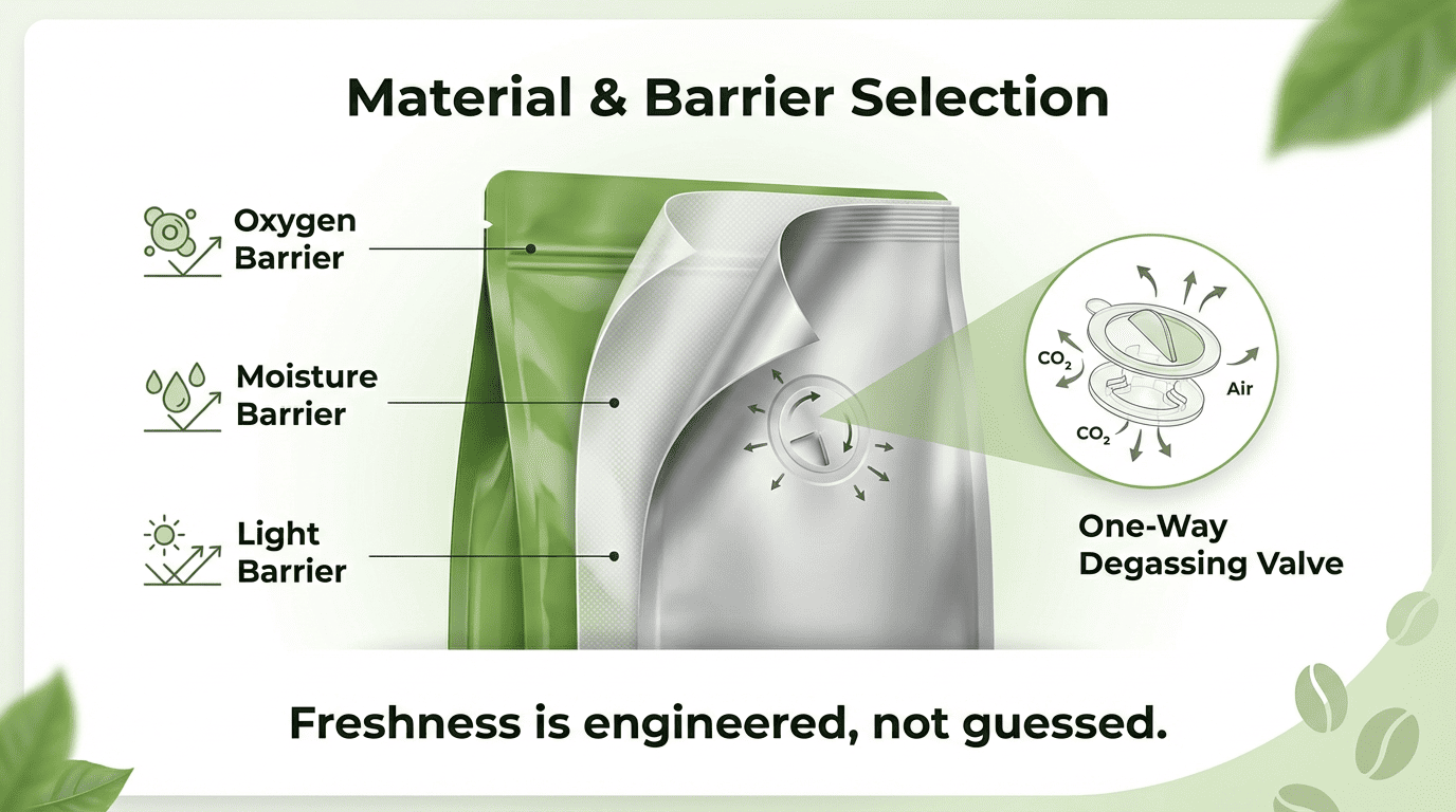 coffee packaging materials coffee packaging materials