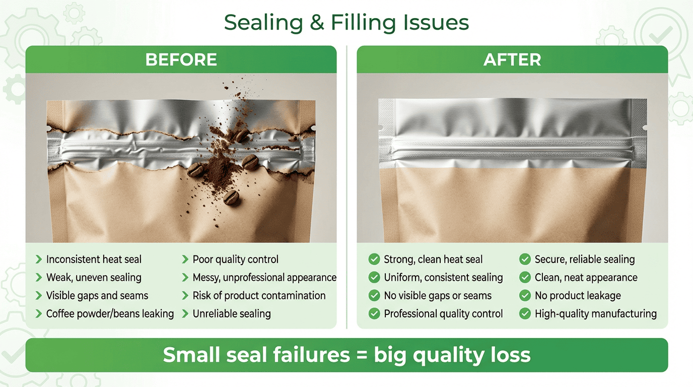 coffee bag barrier coffee bag barrier