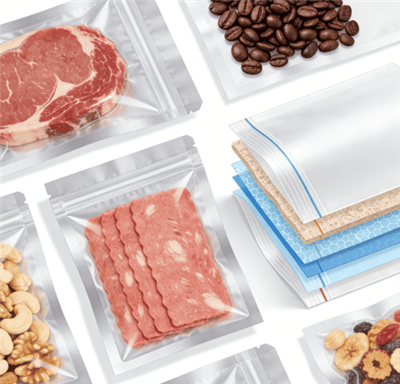 Gid konplè sou sak anbalaj vakyòm pou manje: materyèl, teknoloji, ak aplikasyon